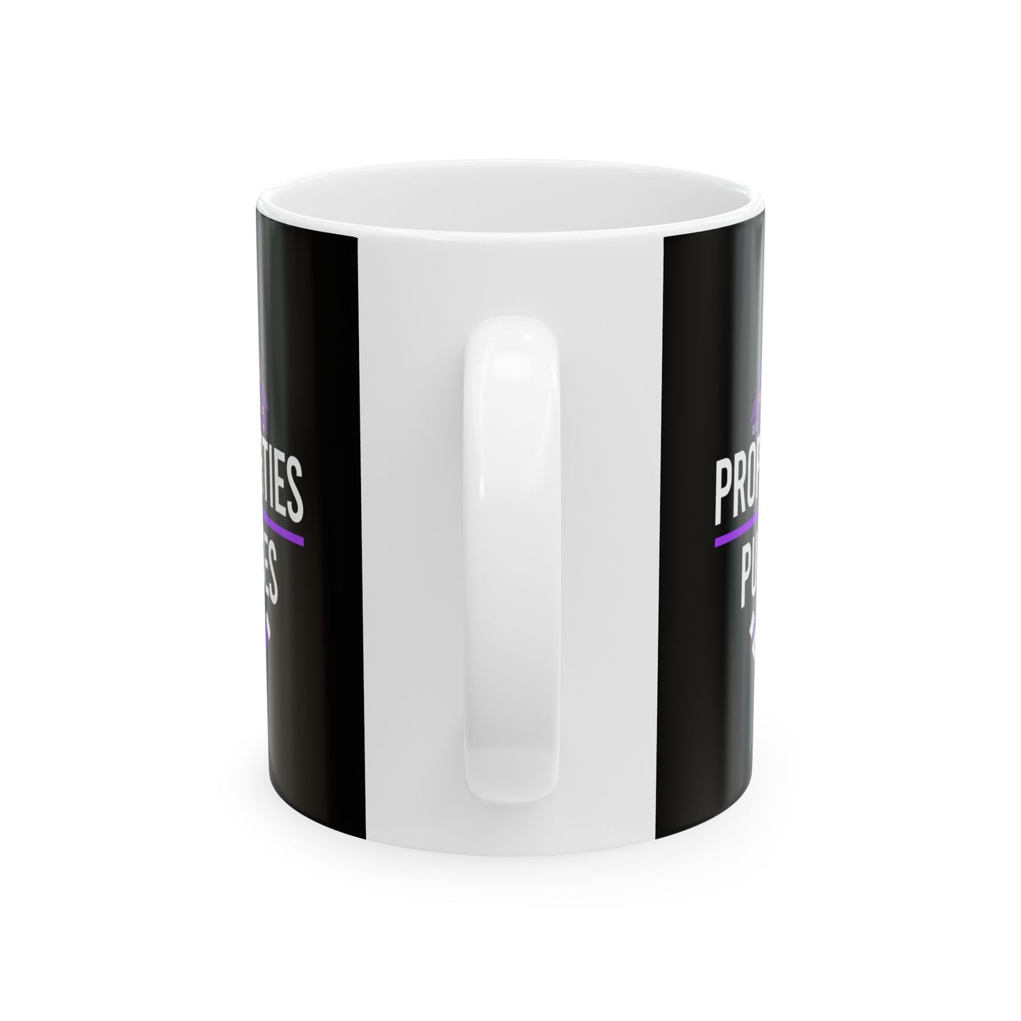 Empowering Black Ceramic Mug - Perfect for Coffee & Tea Lovers