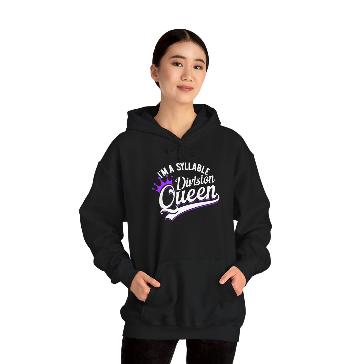 Syllable Division Queen Hoodie - Unisex Heavy Blend™ Sweatshirt