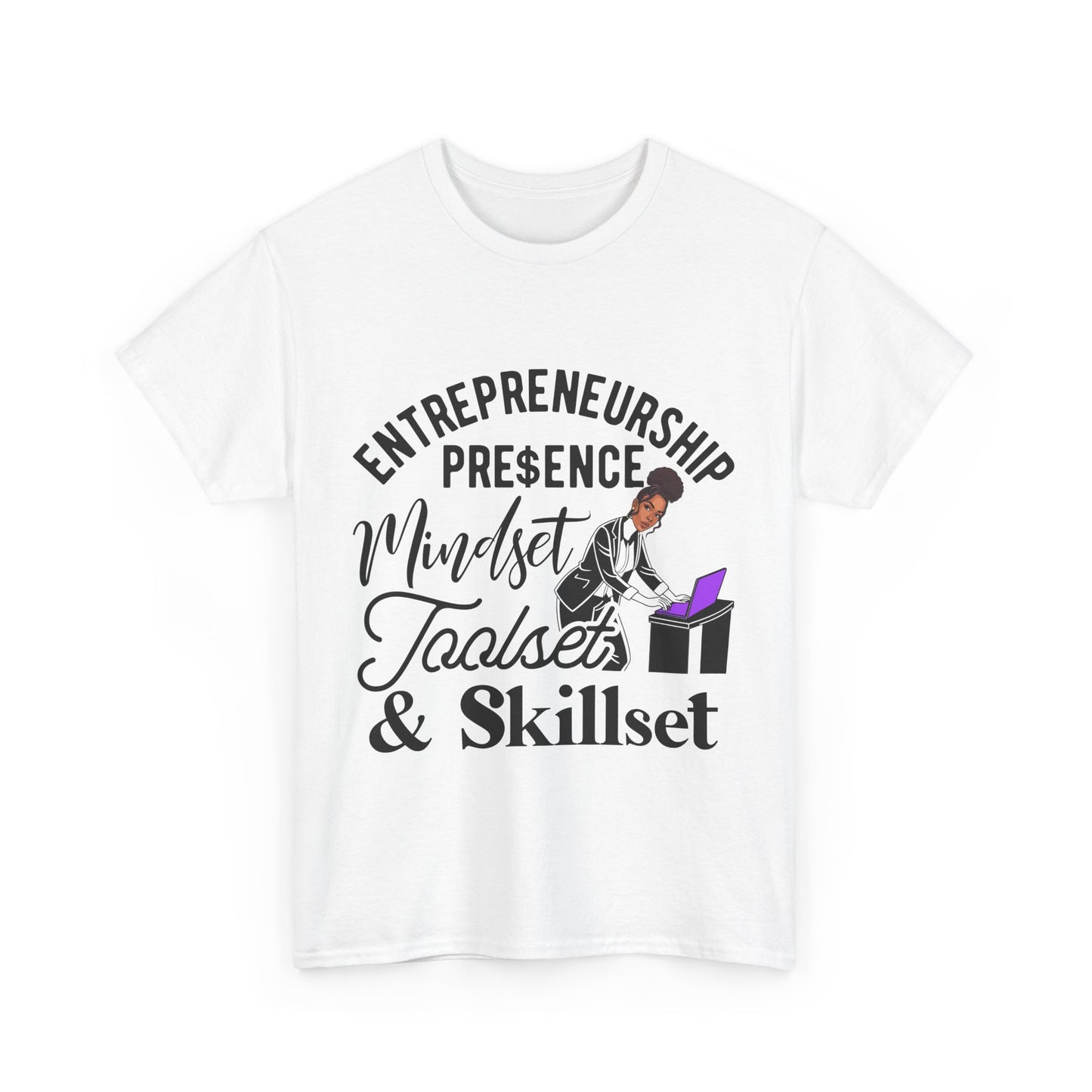 Entrepreneurship Mindset Unisex Heavy Cotton Tee