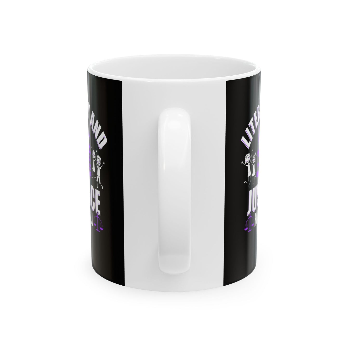Literacy and Justice Ceramic Mug