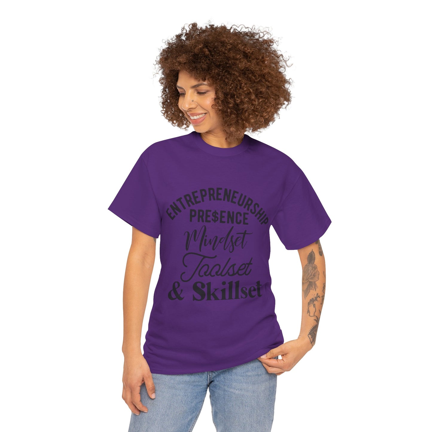 Entrepreneurship Mindset Unisex Heavy Cotton Tee
