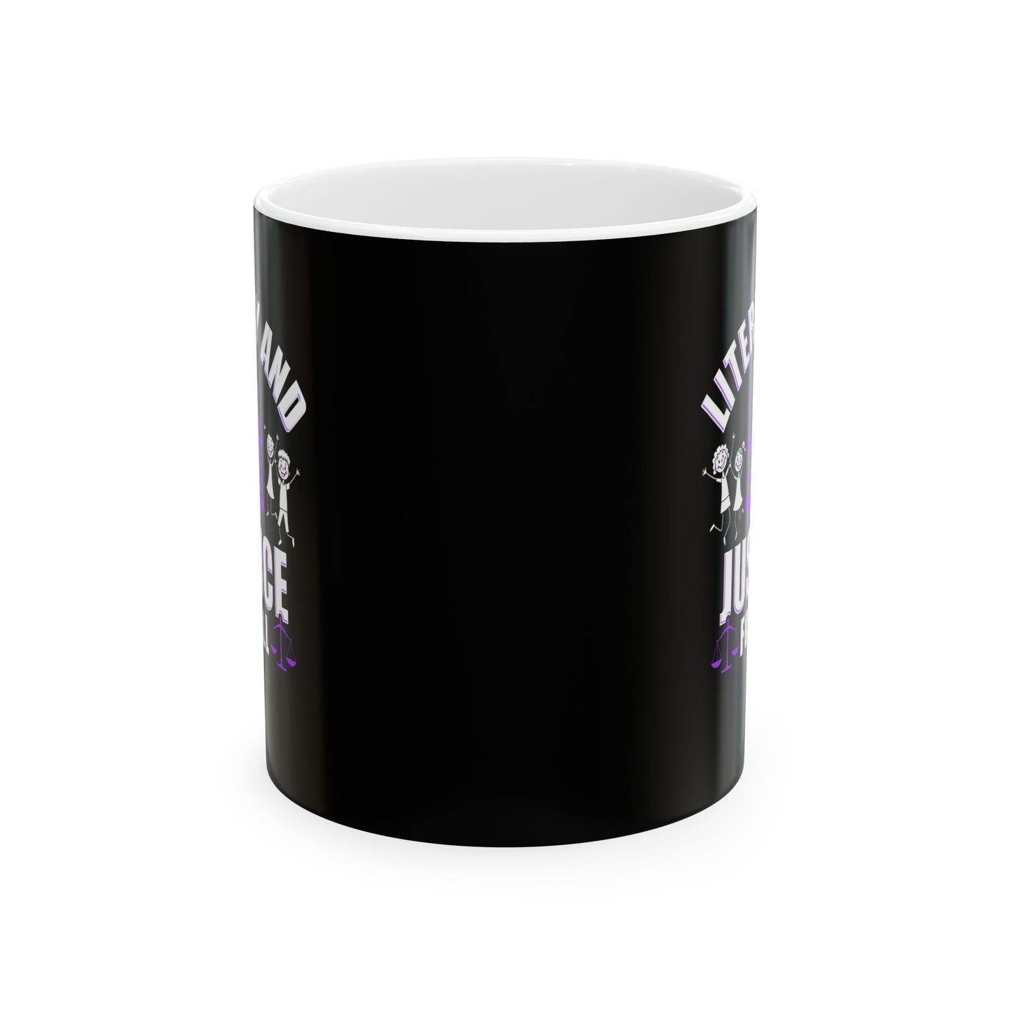 Literacy and Justice Ceramic Mug