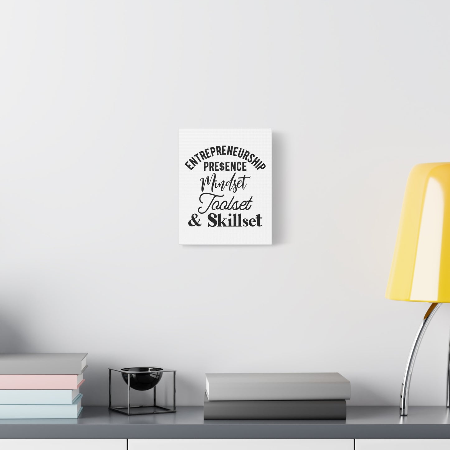 Inspirational Entrepreneurship Canvas Wall Art
