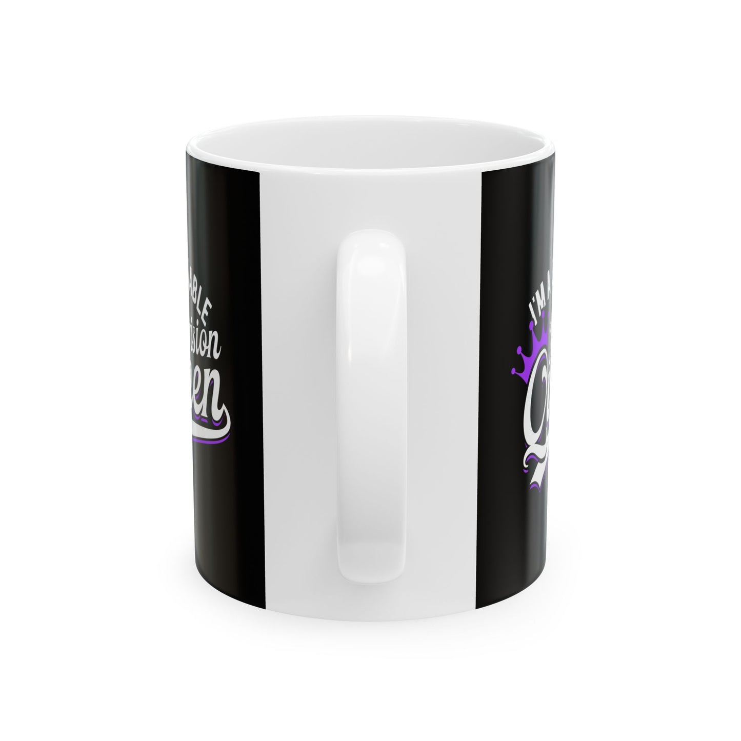 I'm a Syllable Division Queen Ceramic Mug - Perfect Gift for Her