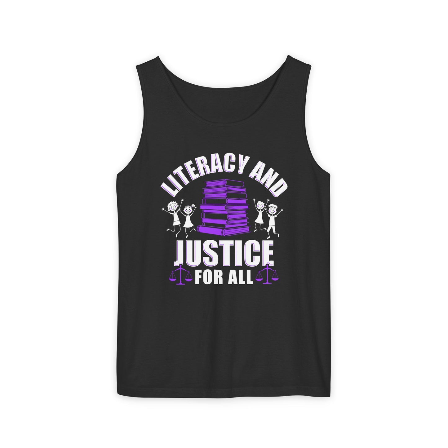 Literacy and Justice Unisex Tank Top