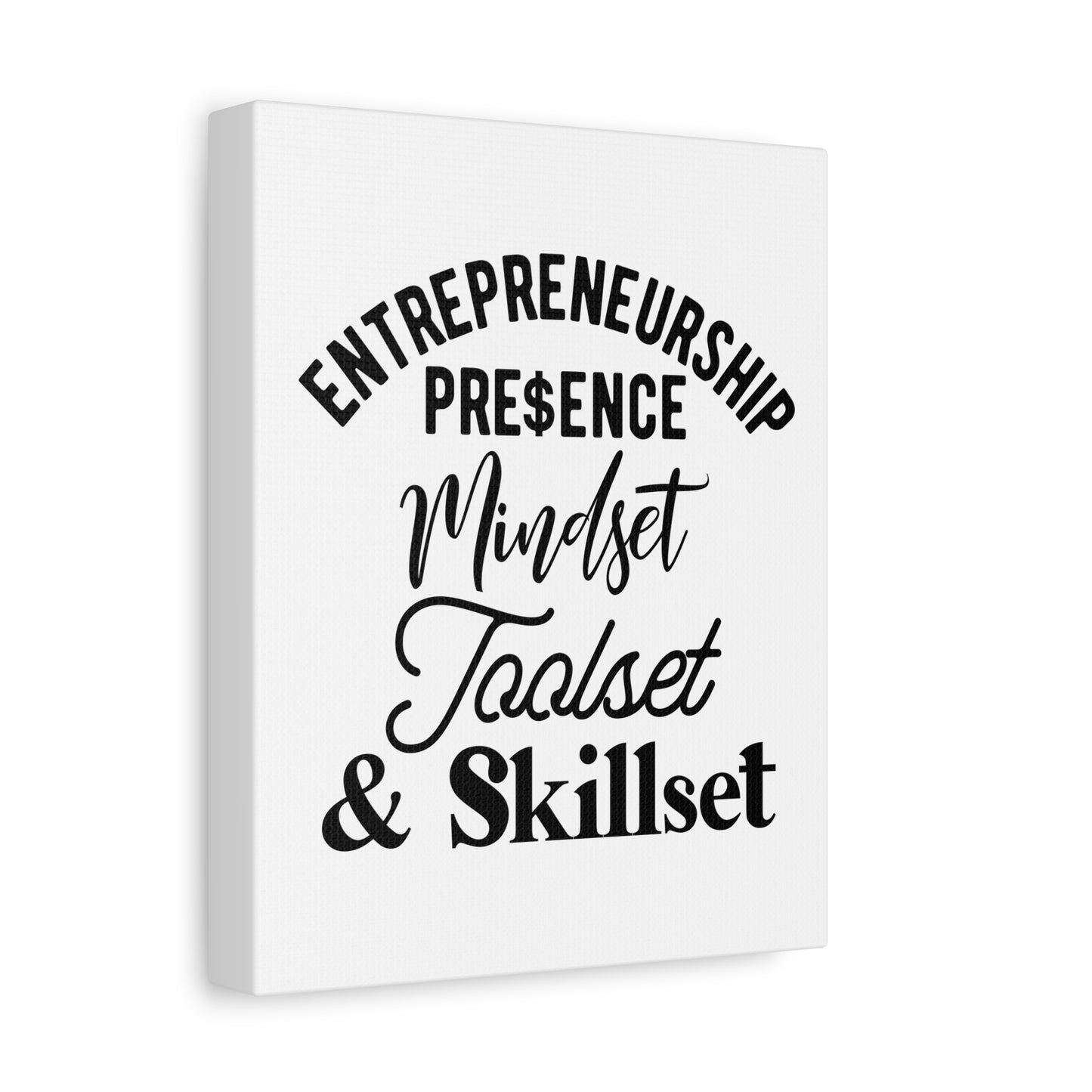 Inspirational Entrepreneurship Canvas Wall Art
