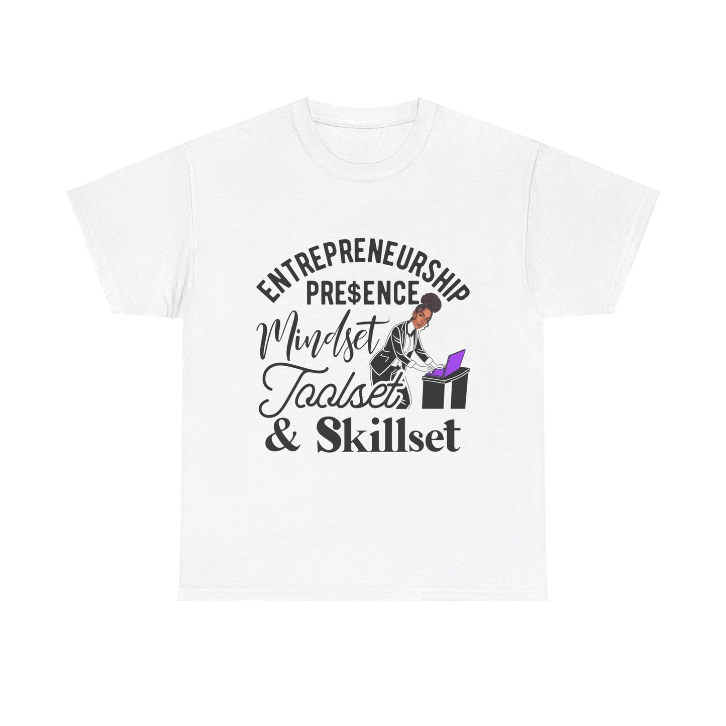 Entrepreneurship Mindset Unisex Heavy Cotton Tee