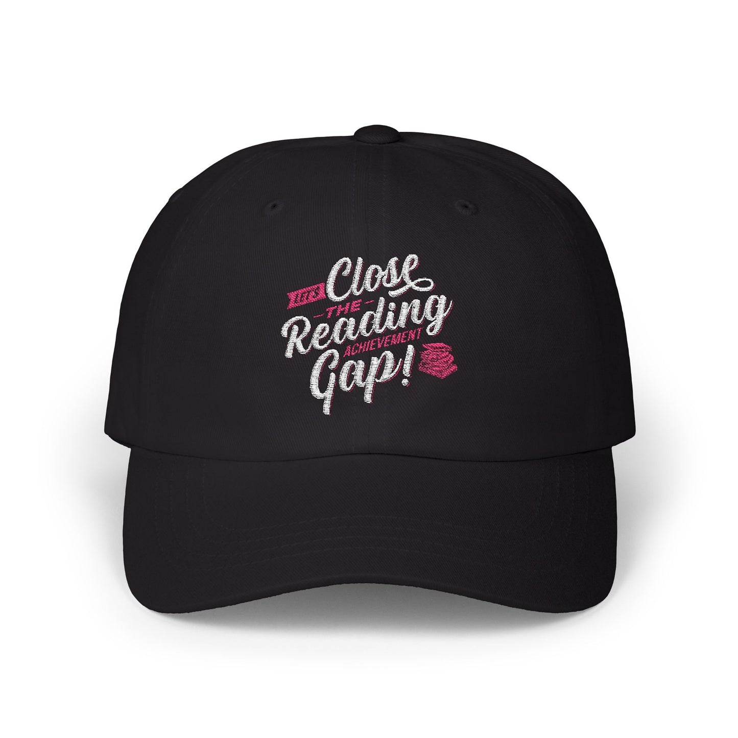 Close the Reading Achievement Gap Cap - Stylish & Educational Hat for Literacy Advocates