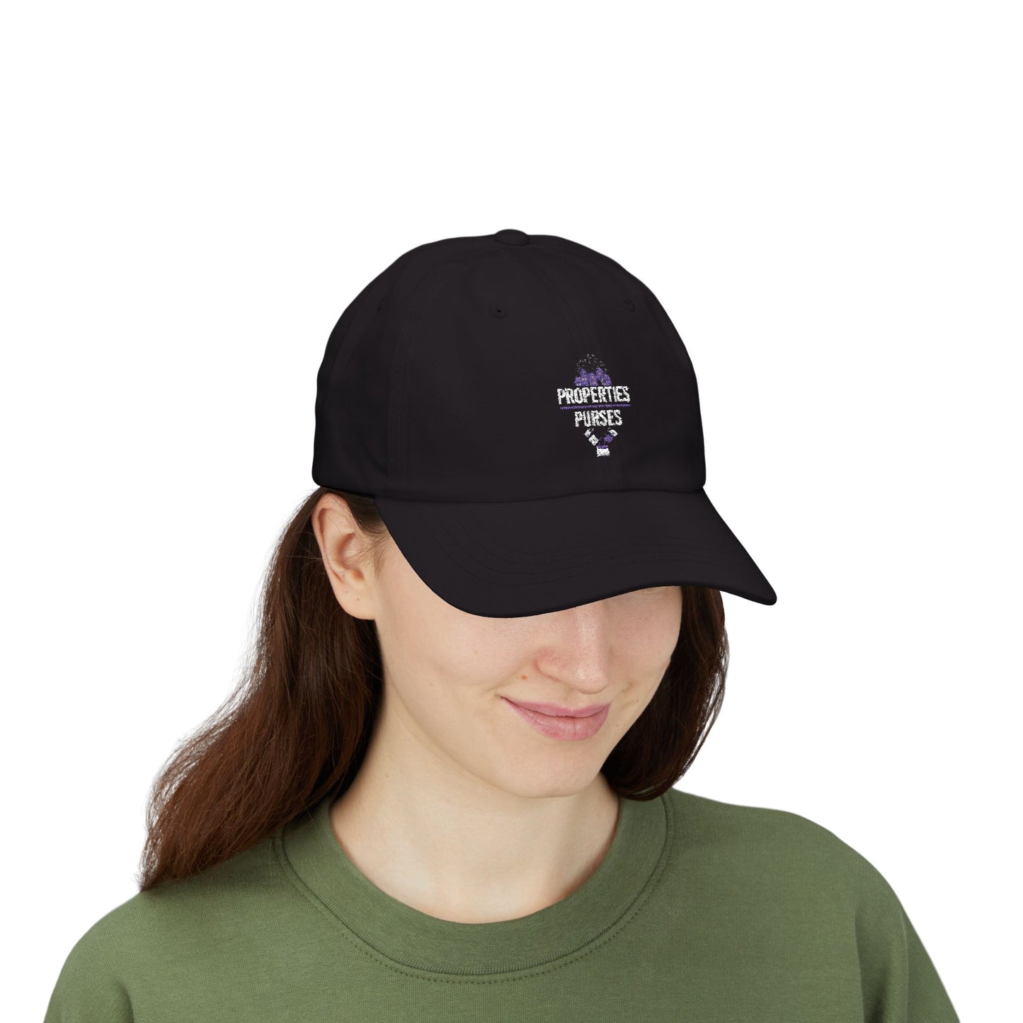 Classic Cap with Properties & Purses Design - Stylish Everyday Hat