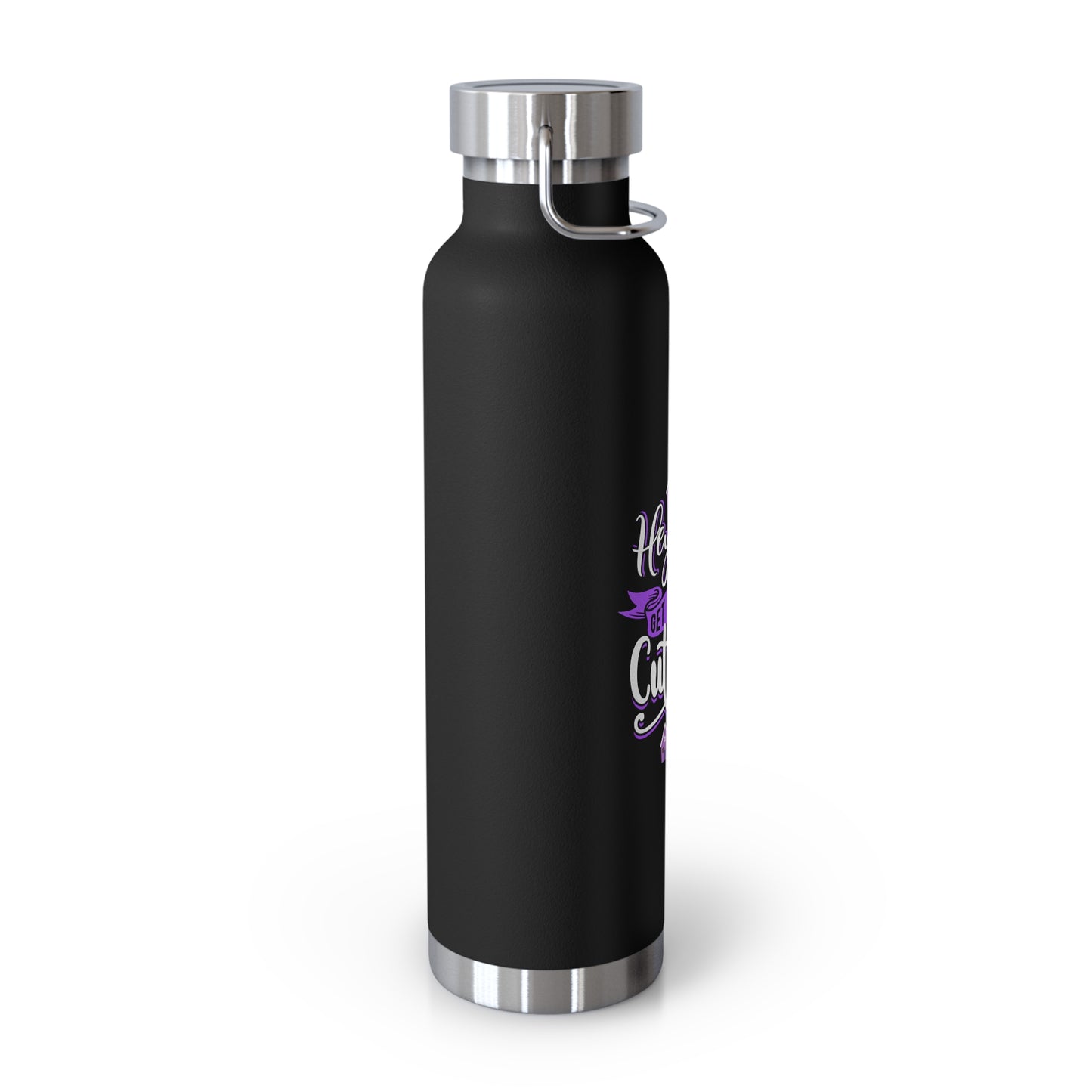 Cute Pie Insulated Water Bottle - 22oz Copper Flask for Girls
