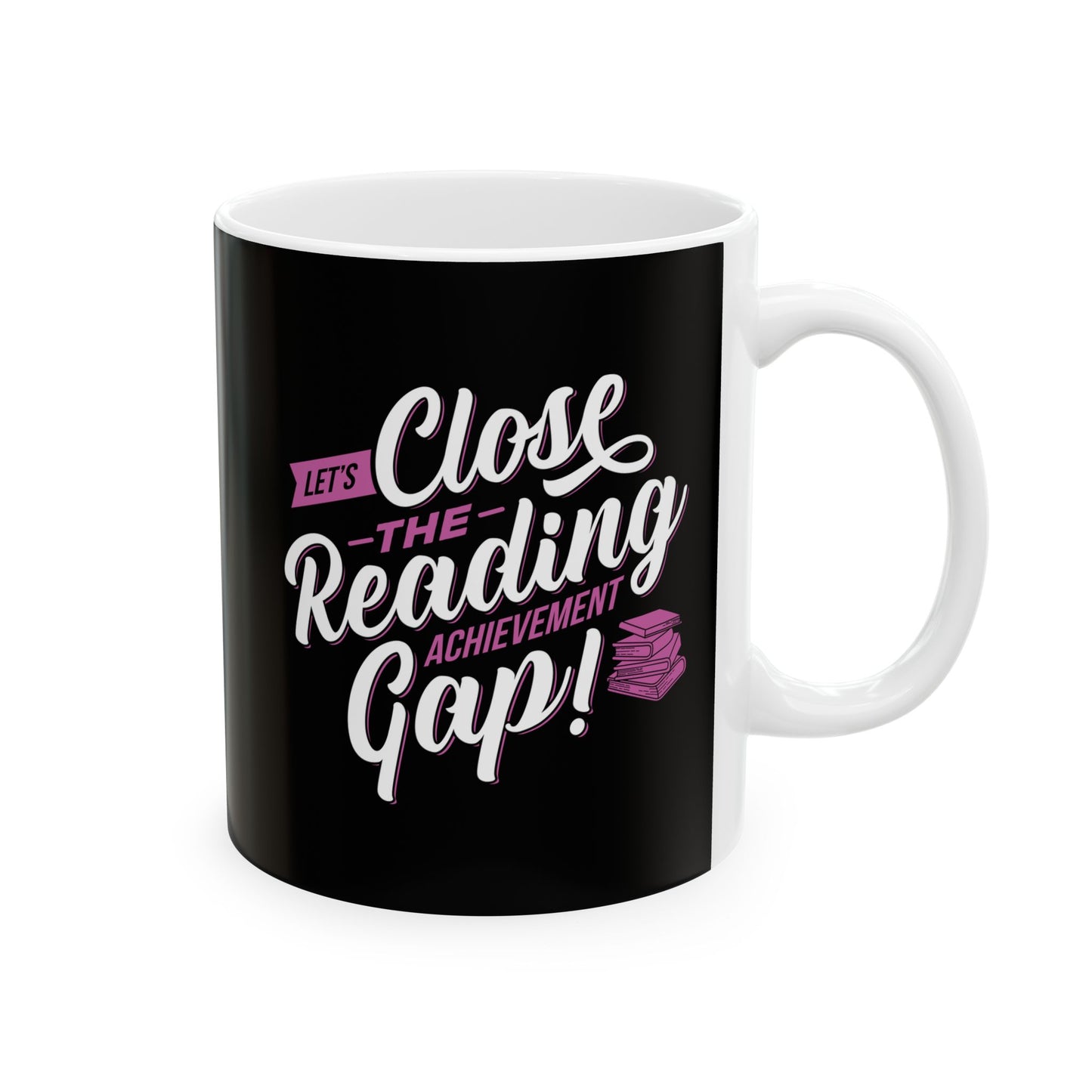 Elegant Black Ceramic Mug – "Let's Get Ready to Glow!" - Perfect for Coffee Lovers
