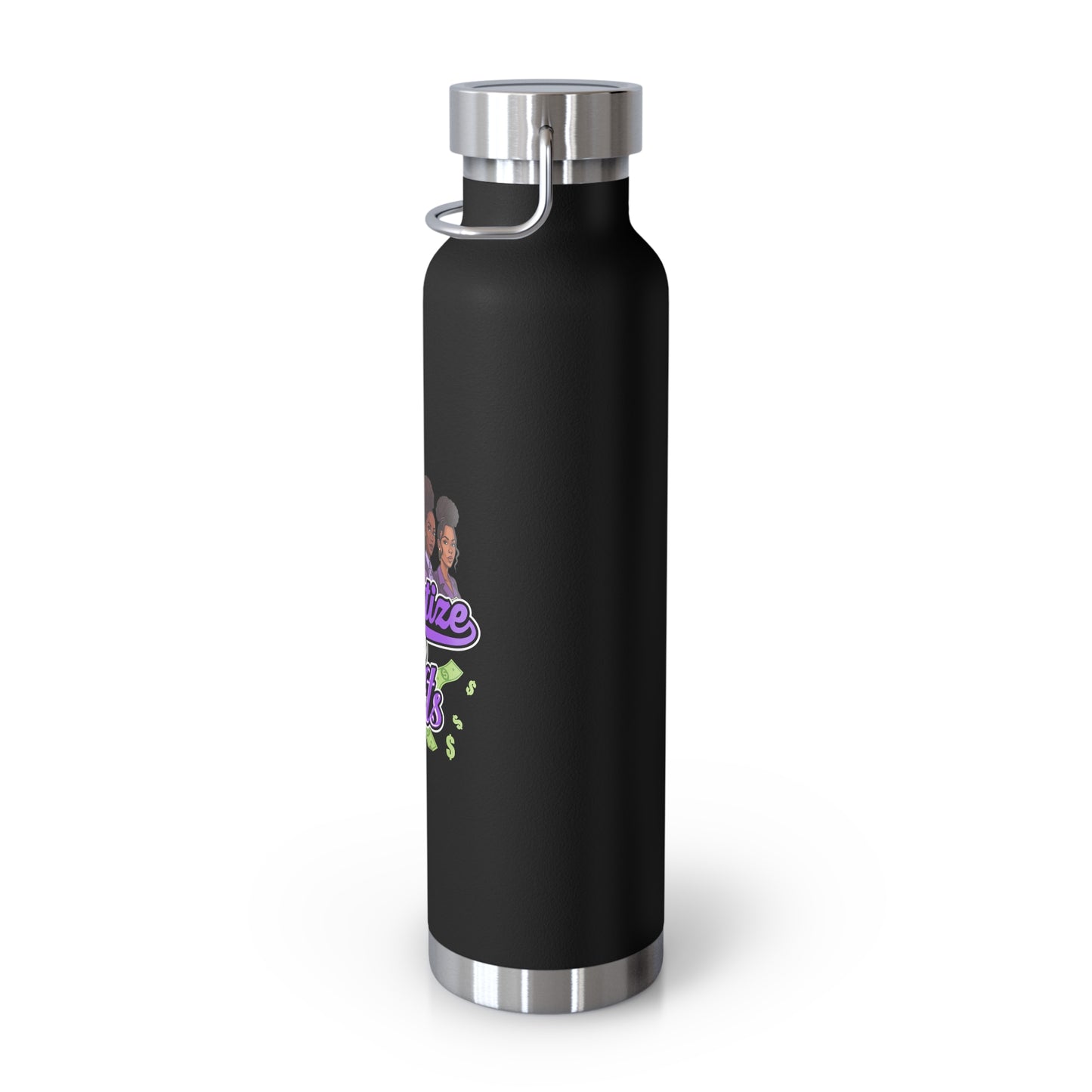 Monetize Your Gifts Copper Insulated Water Bottle - 22oz