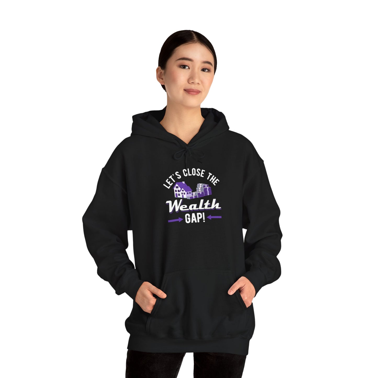 Wealth Gap Awareness Hoodie - Unisex Heavy Blend™ Sweatshirt