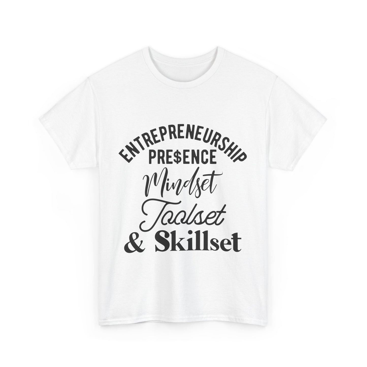 Entrepreneurship Mindset Unisex Heavy Cotton Tee