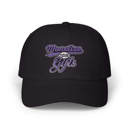 Monetize Your Gifts Classic Cap - Stylish Versatile Hat for Creative Minds