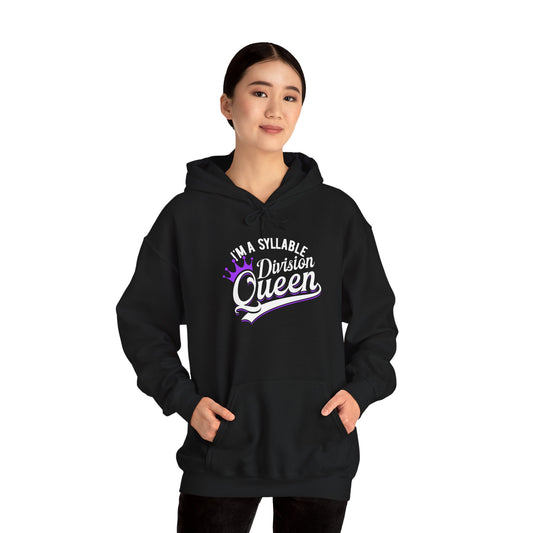 Syllable Division Queen Hoodie - Unisex Heavy Blend™ Sweatshirt