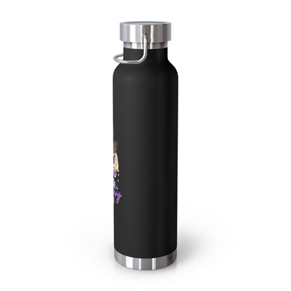 Insulated Water Bottle - "Mom is the Missing Link" Design