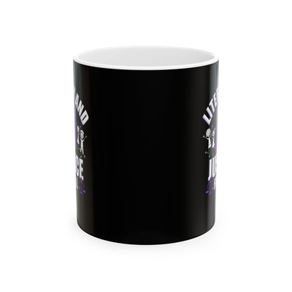 Literacy and Justice Ceramic Mug