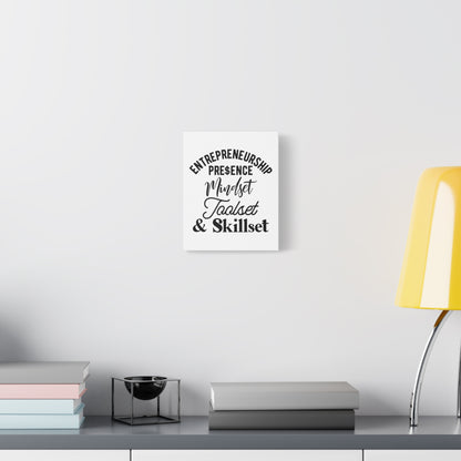 Inspirational Entrepreneurship Canvas Wall Art