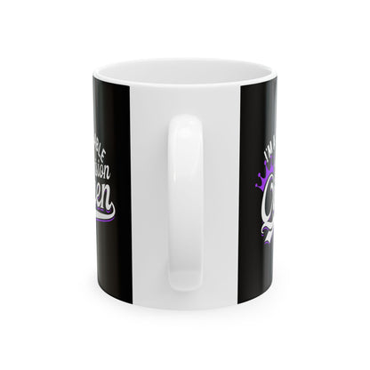 I'm a Syllable Division Queen Ceramic Mug - Perfect Gift for Her
