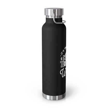 Wealth Gap Insulated Water Bottle - 22oz Copper Vacuum Flask