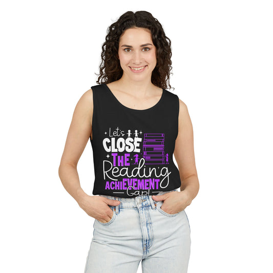 Empowerment Unisex Tank Top - Close the Reading Achievement Gap!