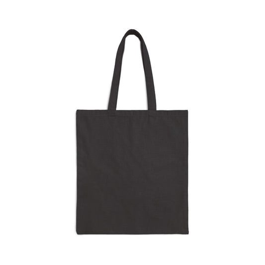 Motivational Cotton Canvas Tote Bag - "Let's Close the Reading Gap!"