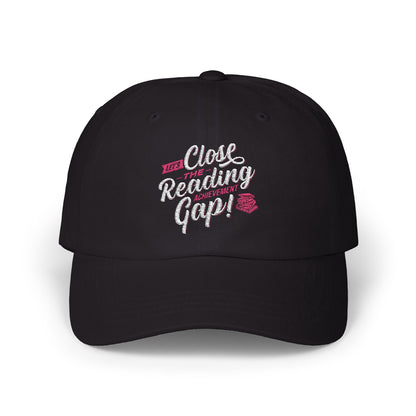 Close the Reading Achievement Gap Cap - Stylish & Educational Hat for Literacy Advocates