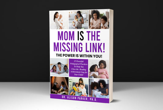 MOM IS THE MISSING LINK!: THE POWER IS WITHIN YOU! - Hardcover and Bookmark