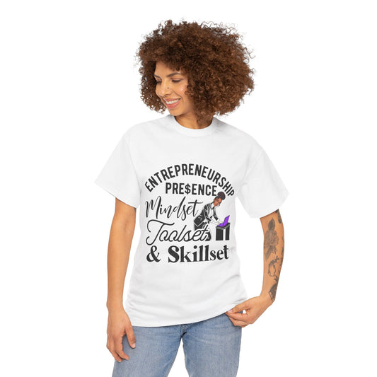 Entrepreneurship Mindset Unisex Heavy Cotton Tee
