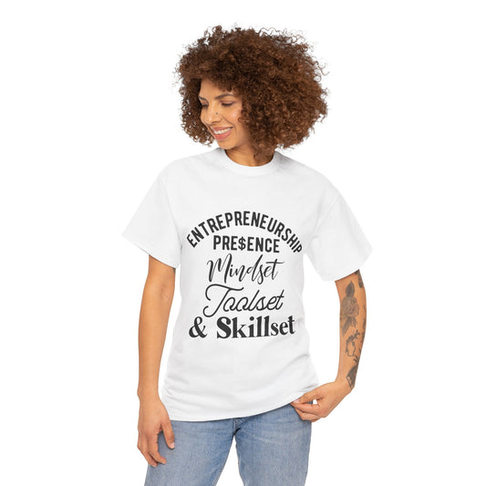 Entrepreneurship Mindset Unisex Heavy Cotton Tee